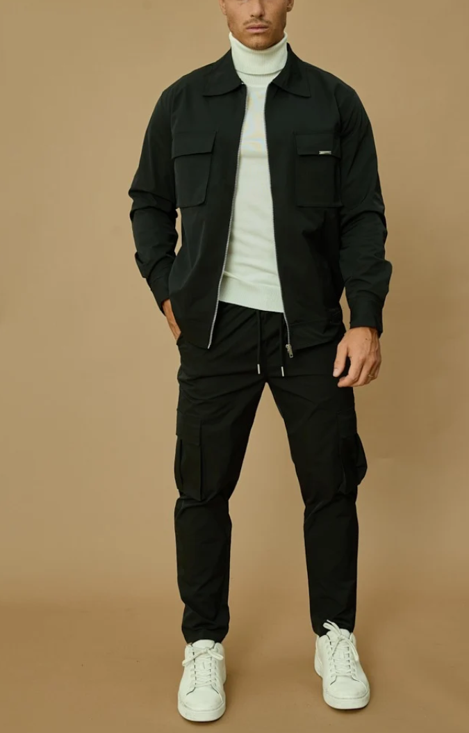 Ensemble uni Veste cargo